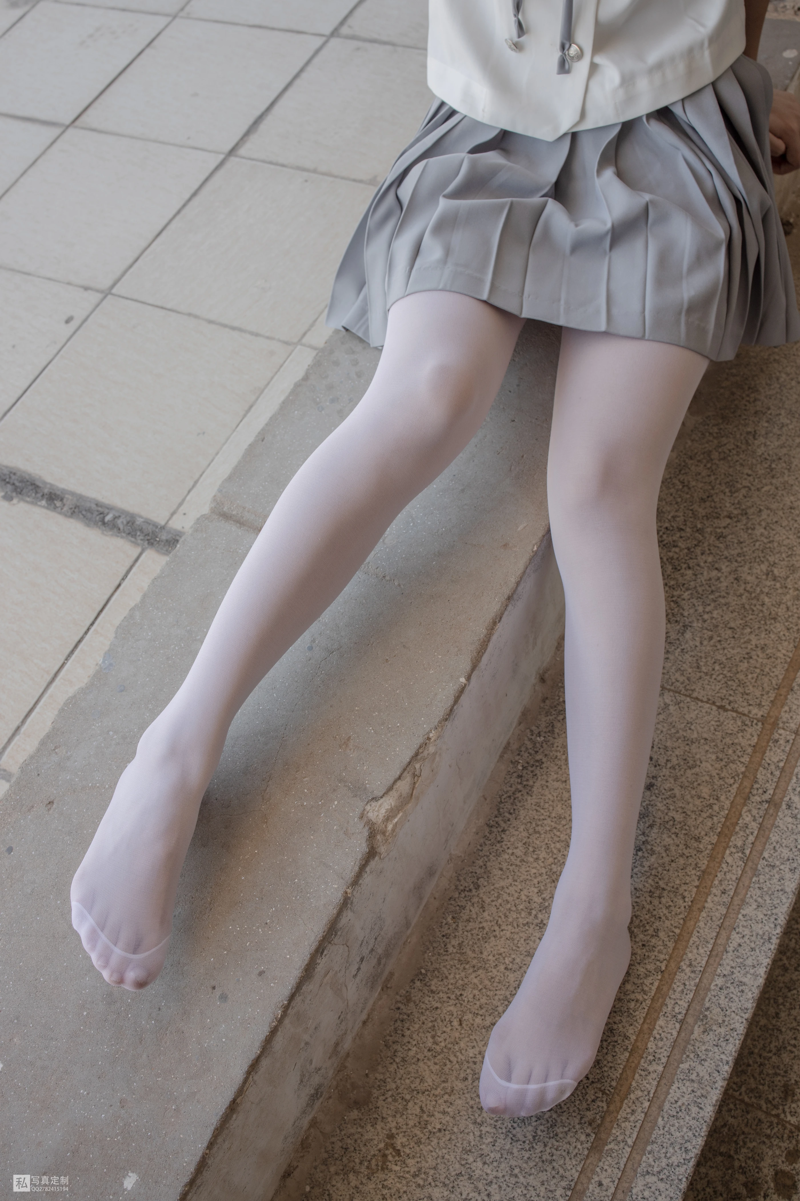 森萝财团 JKFUN-028 抑郁湖边与绝望天台 15D白丝 默陌 [58P 2V]插图6